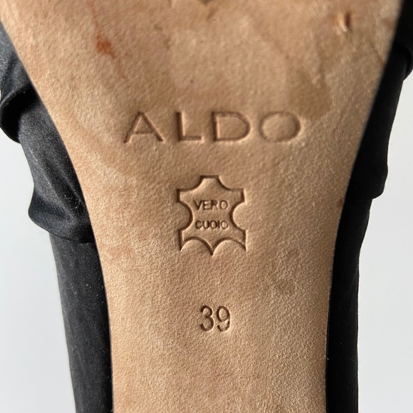 Aldo Open-toe Black Heel - Picture 5 of 5